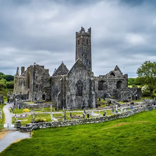 Quin Abbey, Quin, County Clare, Ireland. 001 Large