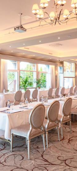 This is the Ballyhannon Suite at The Rine Hotel in County Clare