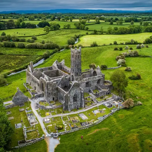 Quin Abbey, Quin, County Clare, Ireland. 003 Large